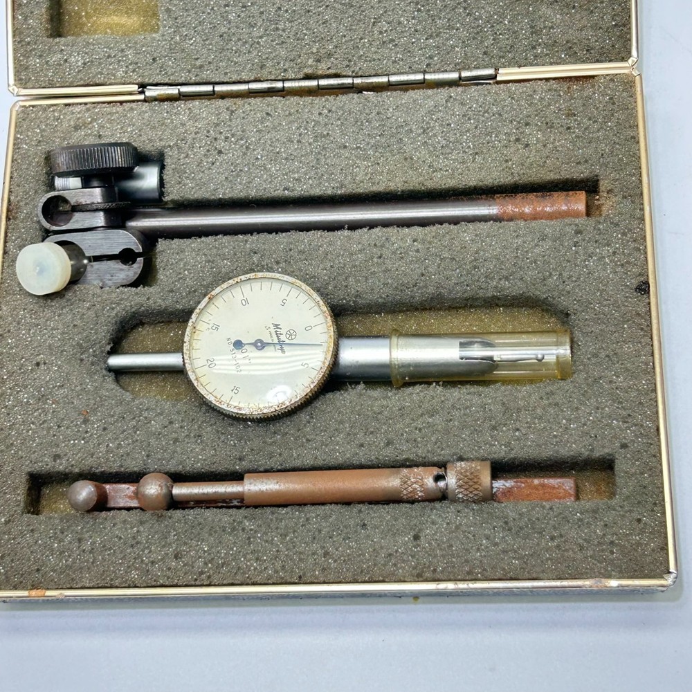 Mitutoyo No.513-102 Dial Test Indicator Workshop Precision Measuring Instrument