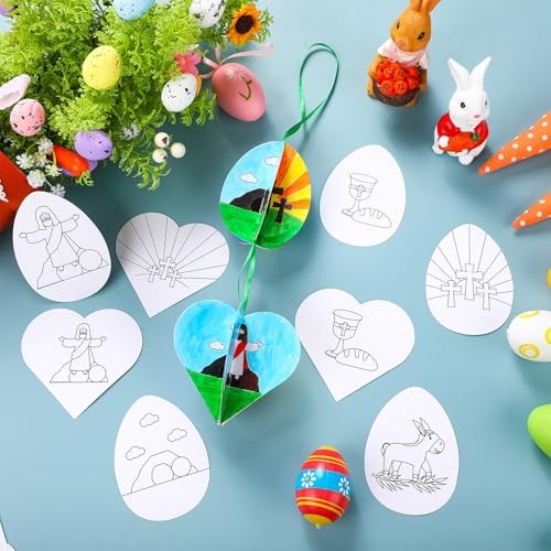 36 Easter Eggs Craft for Kids - 3D Easter Story - Resurrection Eggs