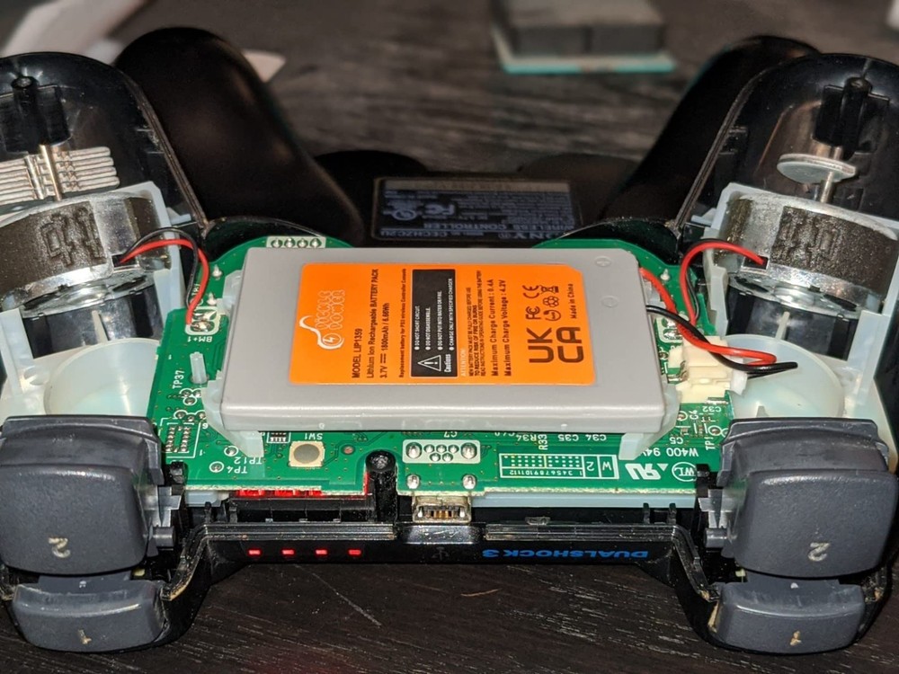 PS3 DualShock 3 Replacement Battery 2 Pack Pickle Power LIP1359 Controller