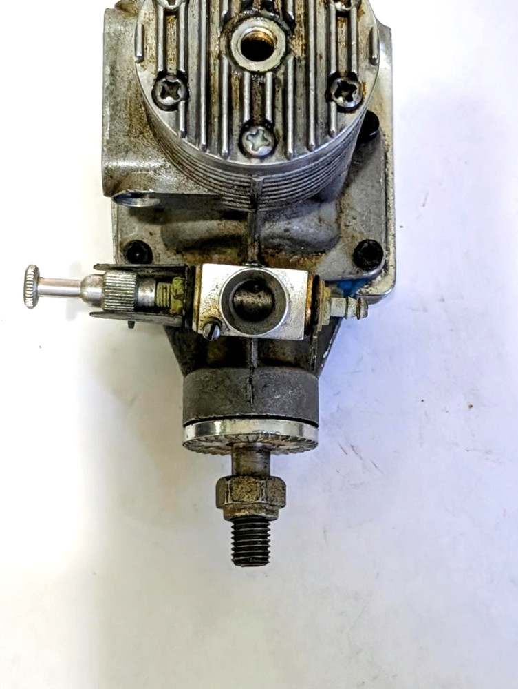 Veco 45 R/C engine, mount, box, instructions, good compression & condition