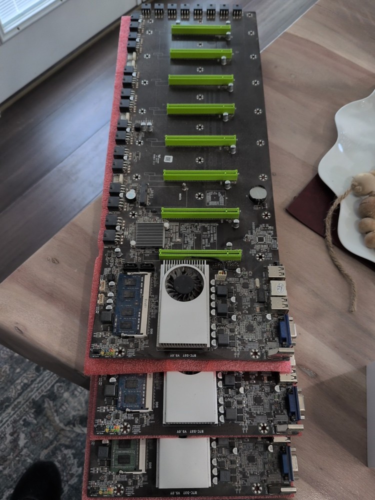 BTC-D37 V1.2 Mining Motherboard