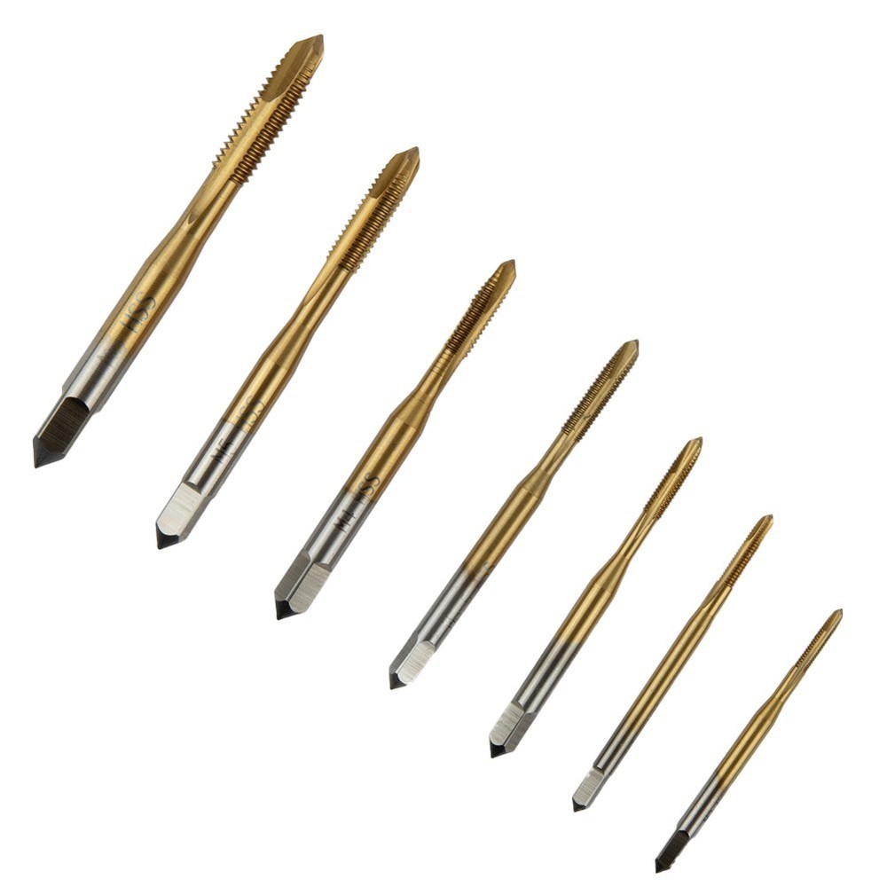 Thread Taps Hand Tool HSS High Temperature M2-M6 Machine Screw Tapping