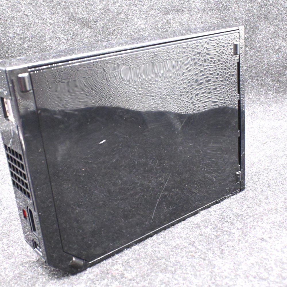 NINTENDO WII BLACK CONSOLE RVL-101 BUNDLE W/ CONTROLLER NUNCHUK SENSOR & CABLES