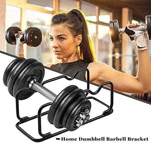 2 IN 1 Dumbbell Rack/Barbell Rack Holder Solid Steel Make Strength training