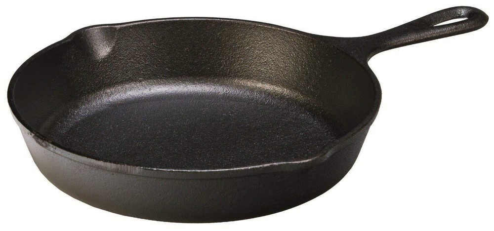 The KitcheNet Cast Iron Skillet Pan 12"