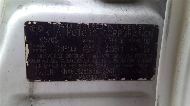 OPTIMAKIA 2006 Fuse Box Cabin 1044887831