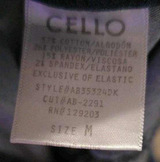 cello jeanssize M