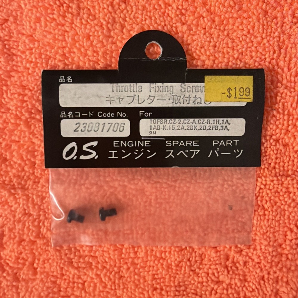 OS Throttle Fixing Screw