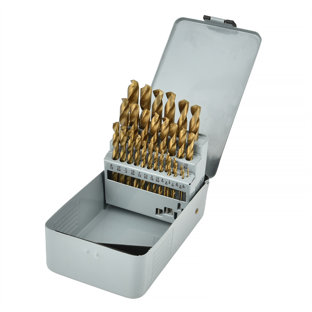 K-Tool 10300 29-pc Titanium Drill Bit Set