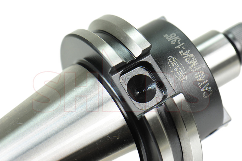 Shars 3/4x1-3/8" CAT40 SHELL FACE MILL HOLDER G6.3 CNC .0002" + Certificate P}