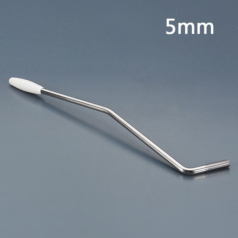 Efficient 5mm Electric Guitar Tremolo System with Decorative White Tip