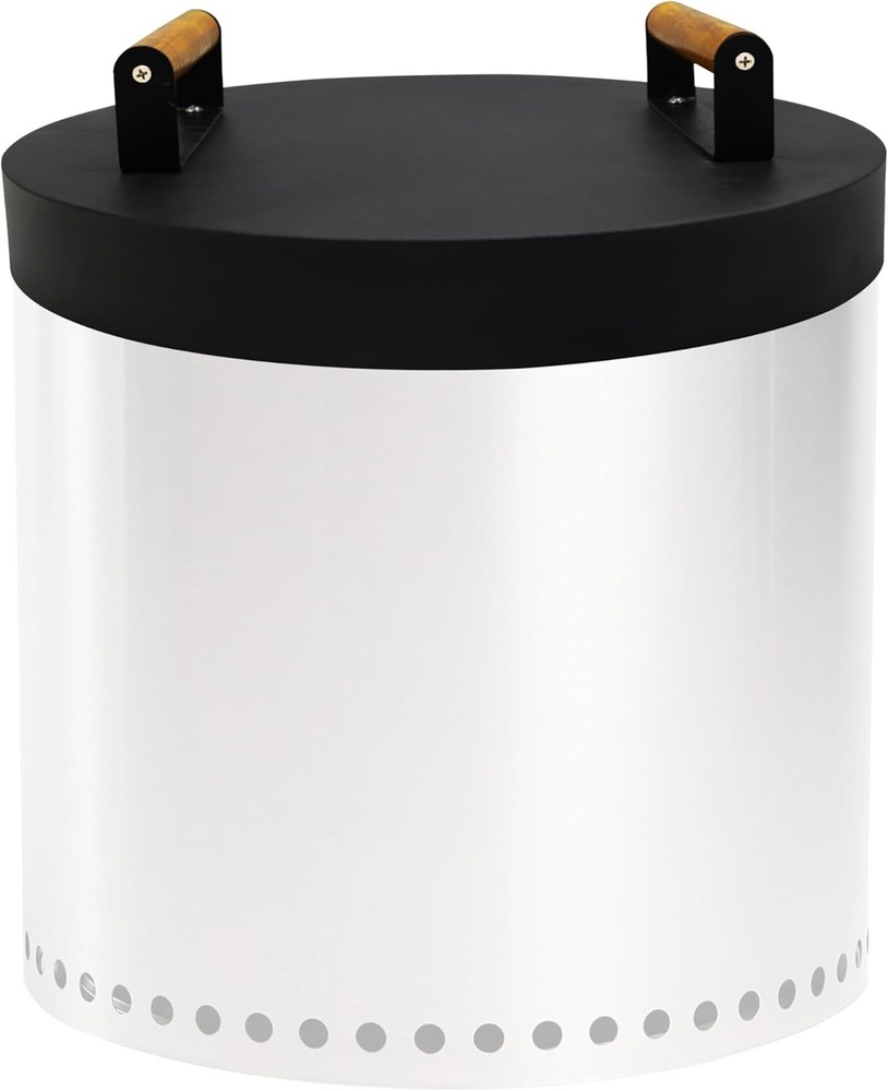 FEBTECH 15.5 inch Round Firepit Lid - Compatible with 15" Smokeless Fire Pits