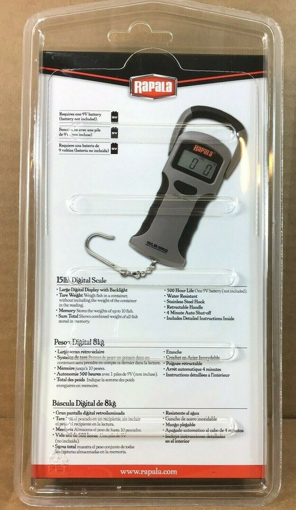 Rapala 15lb Digital Scale RGSDS-15