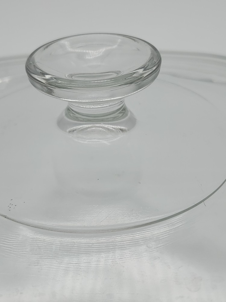 Vtg Pyrex A9C Square Glass Lid | Replacement Lid for CorningWare | Clear Pyrex