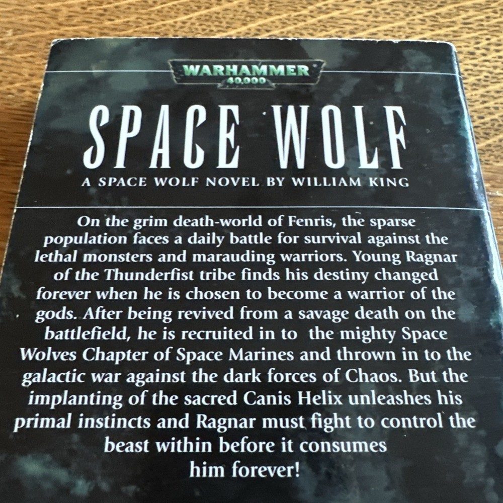 Black Library Warhammer 40,000 Space Wolf