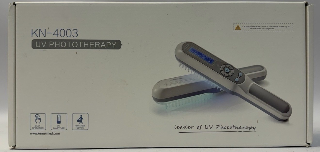 Kernel KN-4003  Narrowband UVB Phototherapy Lamp Dermatology Light w/ Goggles