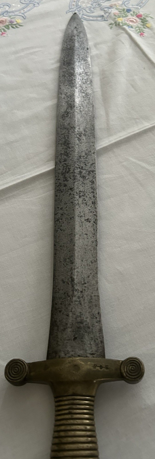 Antique US Civil War? French Artillery Short Sword W/Hallmarks