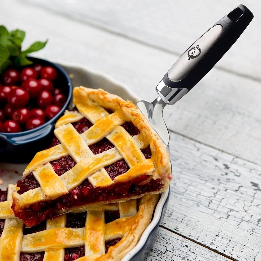 Lightweight Forged Stainless Steel Pie Server - Elegant & Versatile Kitchen Tool