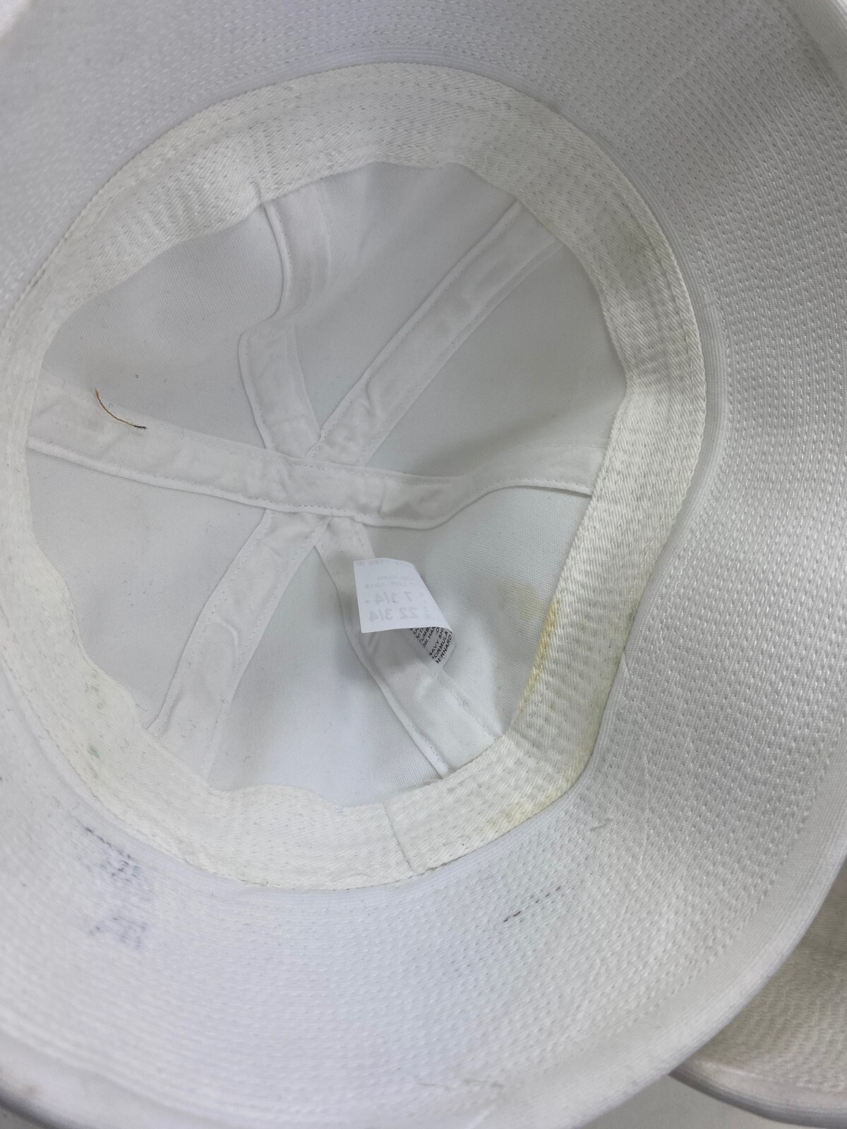 US issue Navy Dixie Cup (Enlist/Stamp) Sailor Hat #3s, STAINED size Med 7 1/4