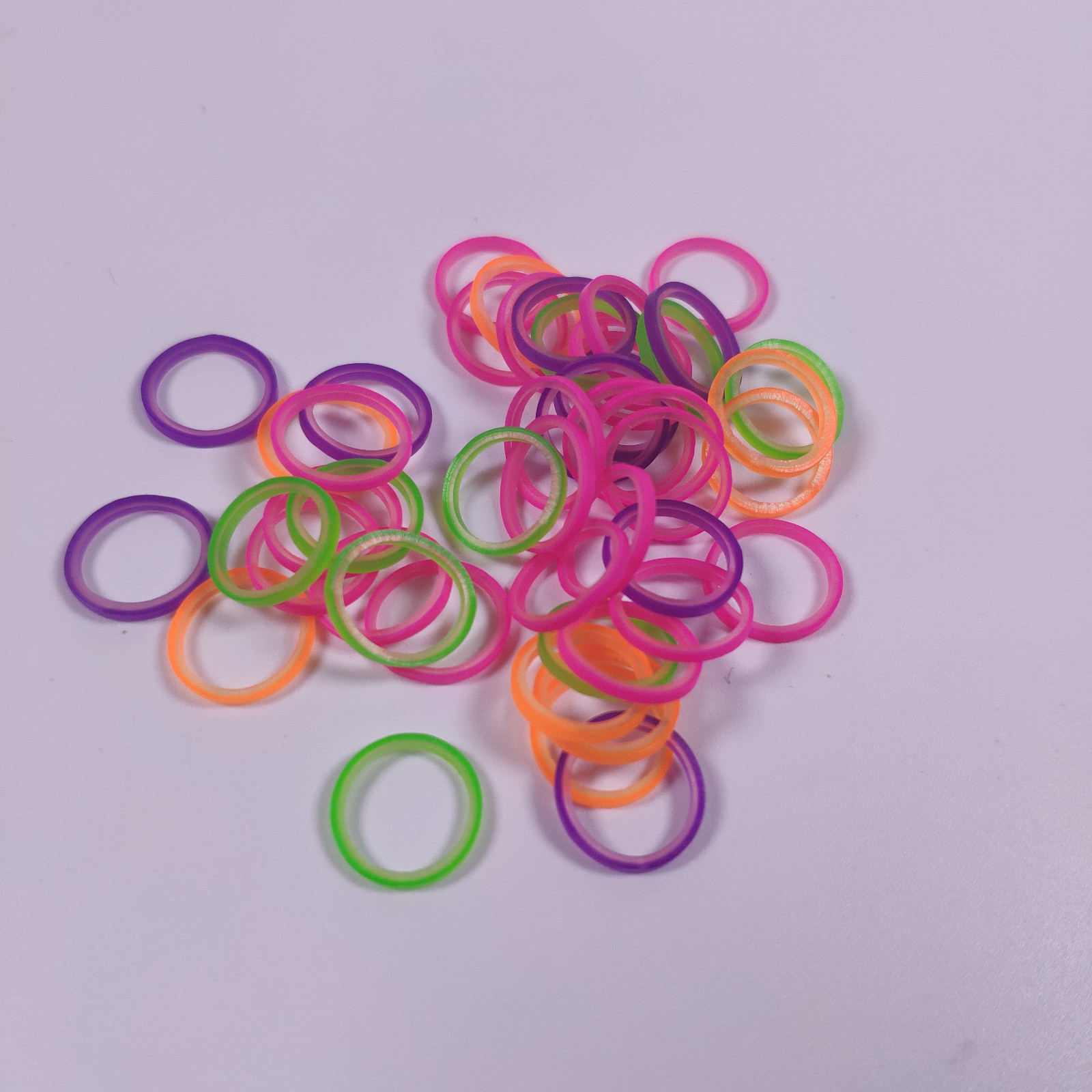 Dental Orthodontic Elastic Rubber Band Ties Colorful 2.5/3.5/4.5/6.5OZ 100/5000X