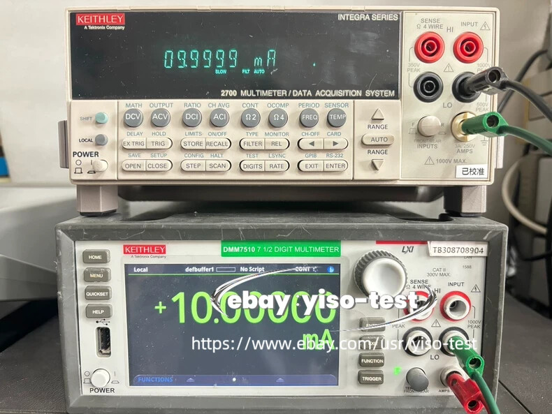 Keithley 2700 6-1/2 Digit Multimeter Data Acquisition System /Good function /#