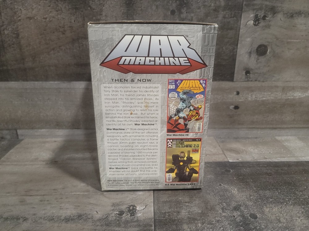 Marvel Bowen Mini-Bust War Machine #1323/2500