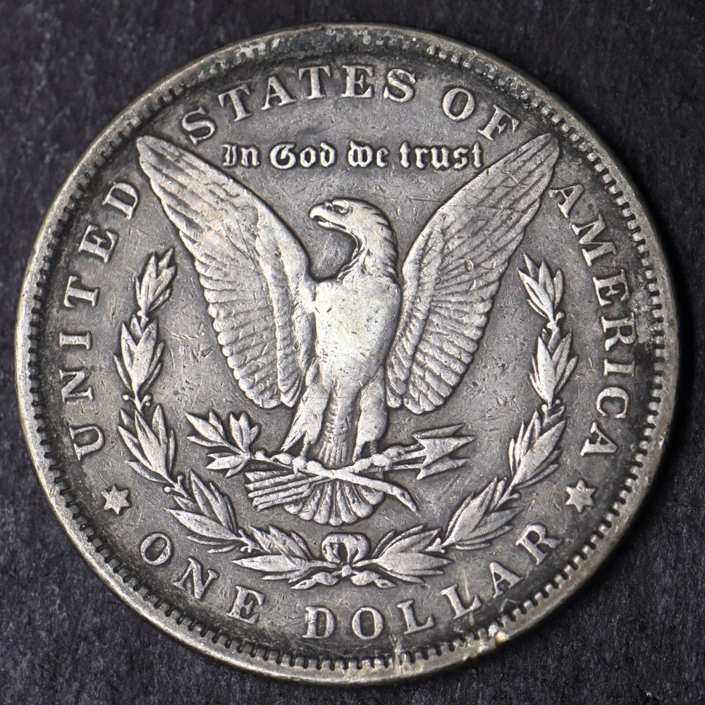 1890-P Morgan Silver Dollar $1 - COINGIANTS -