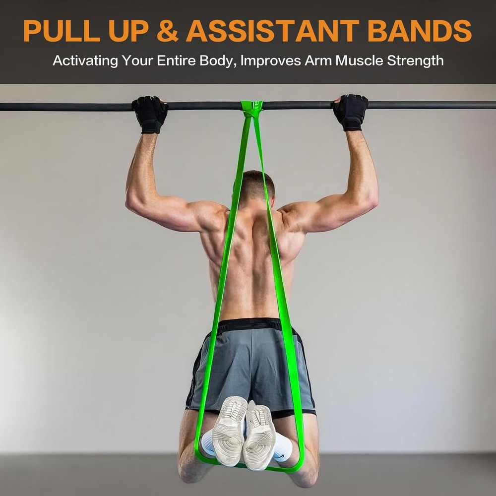 Resistance Bands, Pull Up Bands, Pull Up Assistance Bands Set for Men & Women...