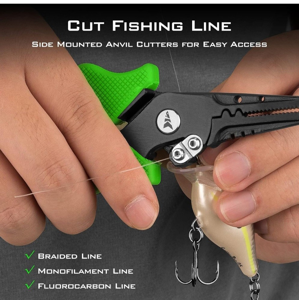 Kastking Cutthroat 7" Pliers & 5" Braid Scissors