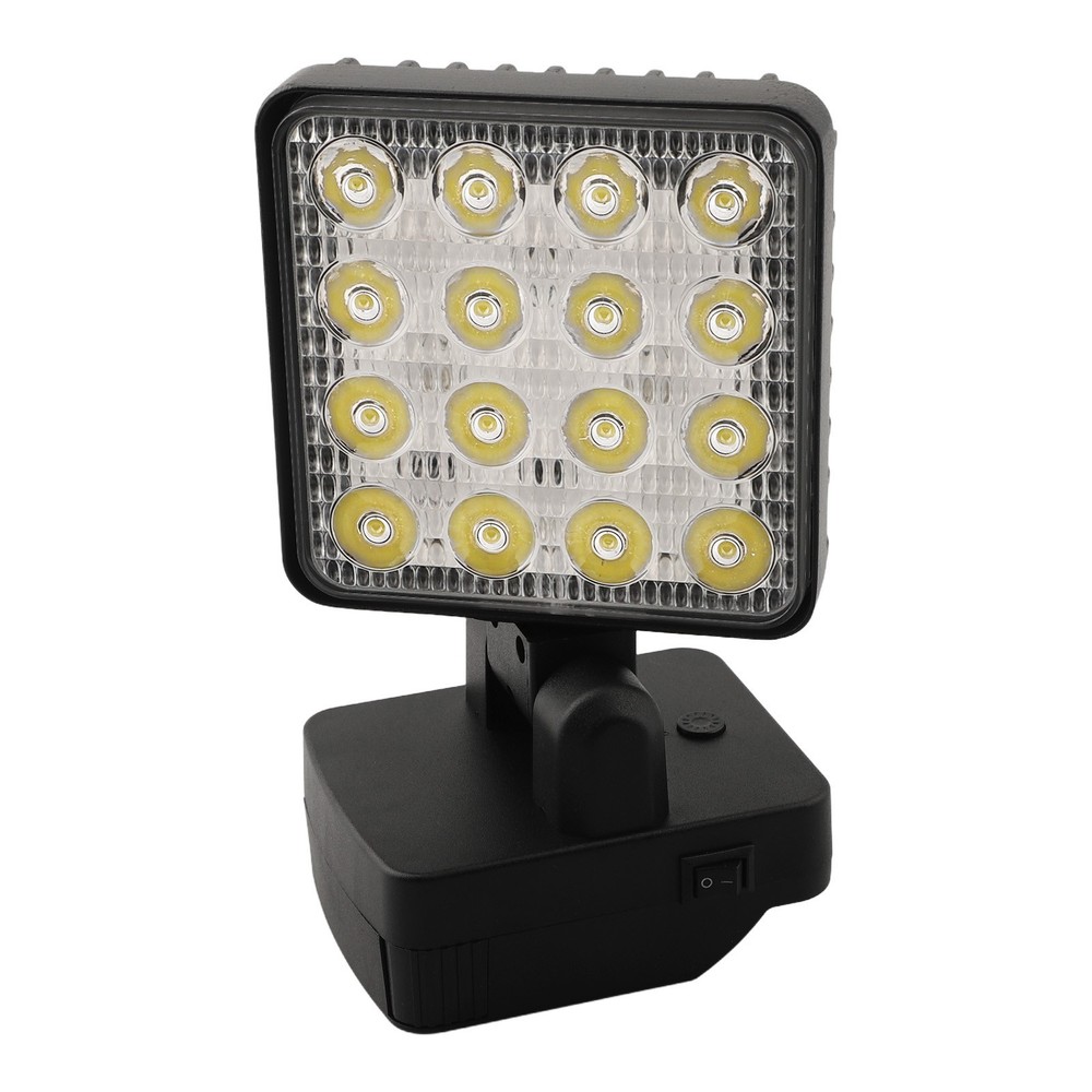 Easily Adjustable Cordless LED Work Light Compatible with For Metabo Batteries