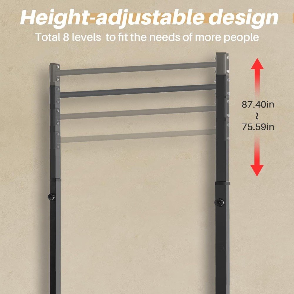 Pull Up Station, Power Tower Portable Pullup Bar Station, Pull Up Bar for Hom...