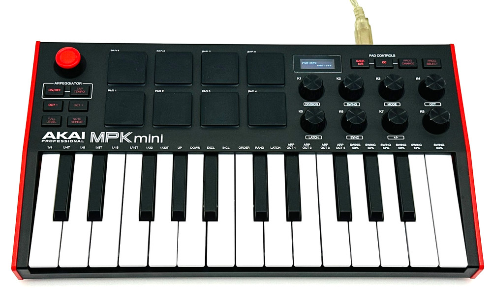 Akai Professional MPK Mini Play Keyboard and Mini Controller MK3