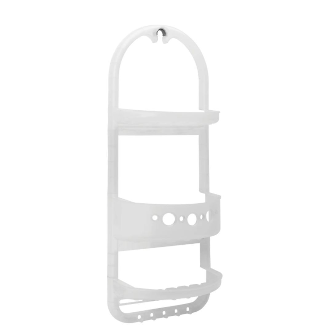 Mainstays Large Over the Shower Caddy with Shelves and Deep Basket, Heavy Duty