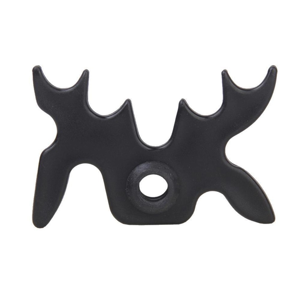 2x Butterfly Moose Shaped Pool Cue Bridge