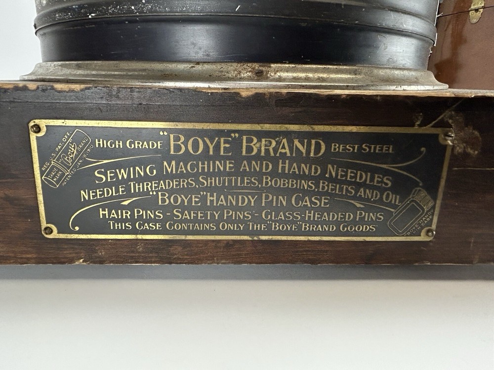 Boye Needle Display Cabinet