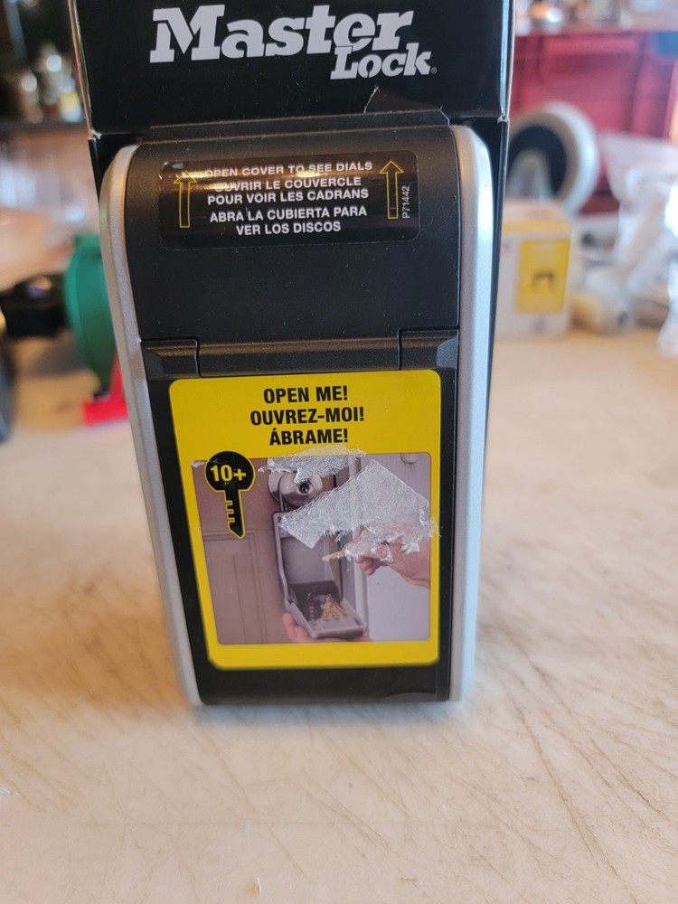 MasterLock Portable Combination Lock Box (5480D). FreeShipL48