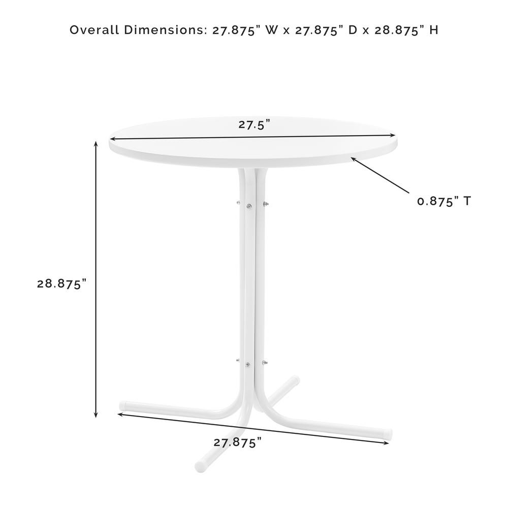 Griffith Retro Outdoor Bistro Table
