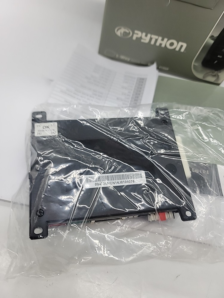 Python 4106P 1-Way Remote-Start System New