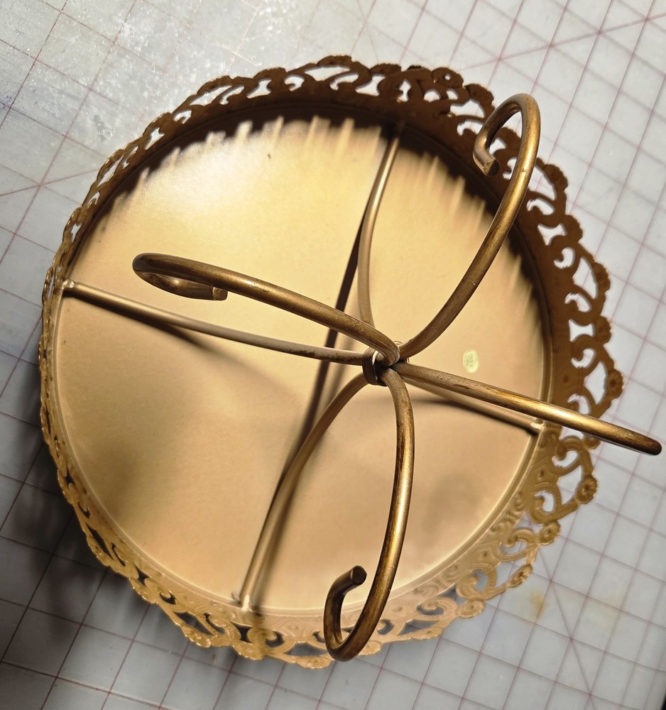 Metal Gold Cake Stand