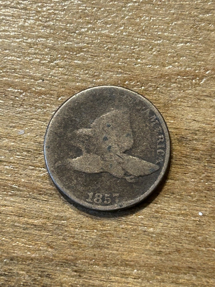1857 Flying Eagle Cent G