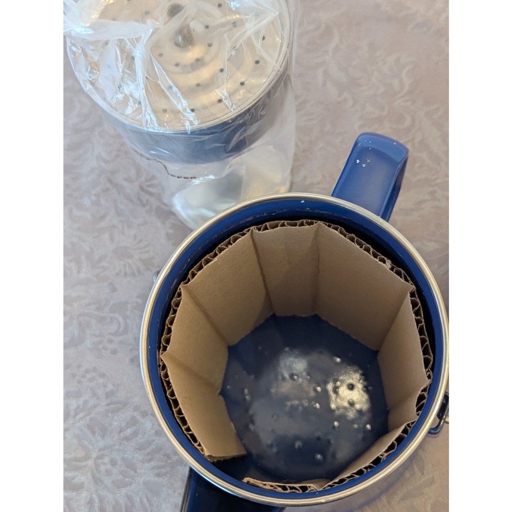 Blue Enamel 5 cup Percolator