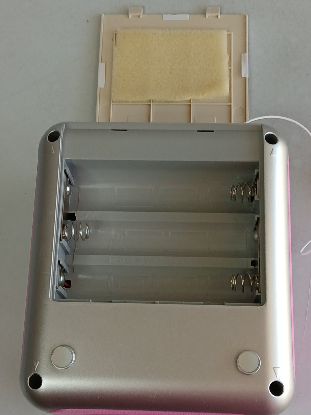 Pink JENSEN Portable FM Stero CD Player with Bluetooth CD-555 Preowned Works