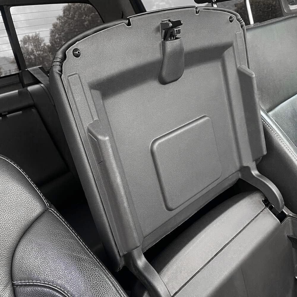Leather Center Console Armrest Lid Black Fit For 2015-2019 Tahoe Yukon Suburban