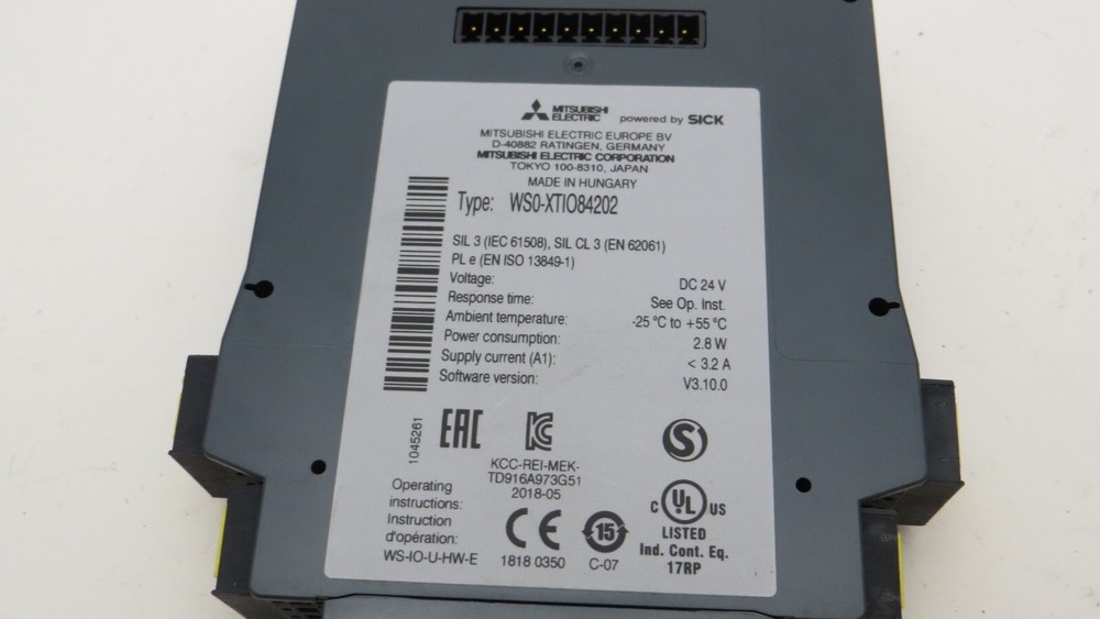 MITSUBISHI WS0-XTIO84202 PLC MODULE