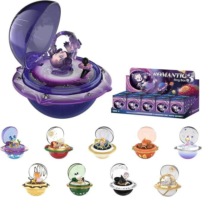 Romantic Ring 3 Series Blind Box Confirmed Figures Art Toy Hot Gift Cute Toy HOT