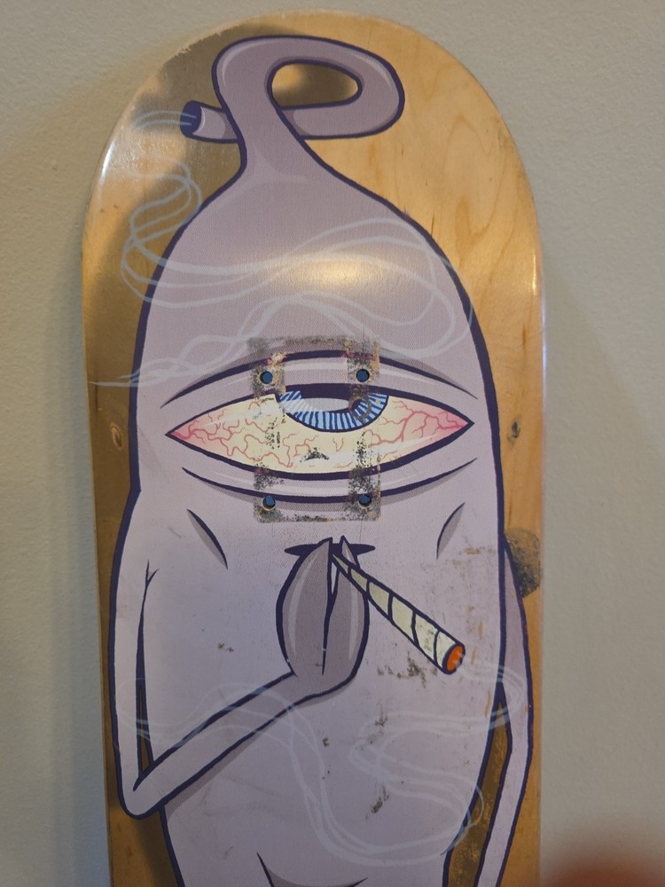 Toy Machine Skateboard Deck Blake Carpenter Pre-Owned