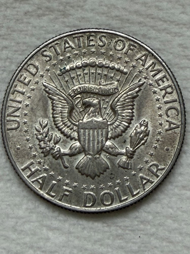 U.S Half Dollar Coin 1968