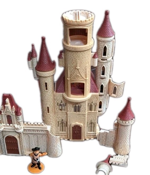 Shrek 2 Far Away Castle Micro Playset Mini Figure Set Lot Incomplete Parts