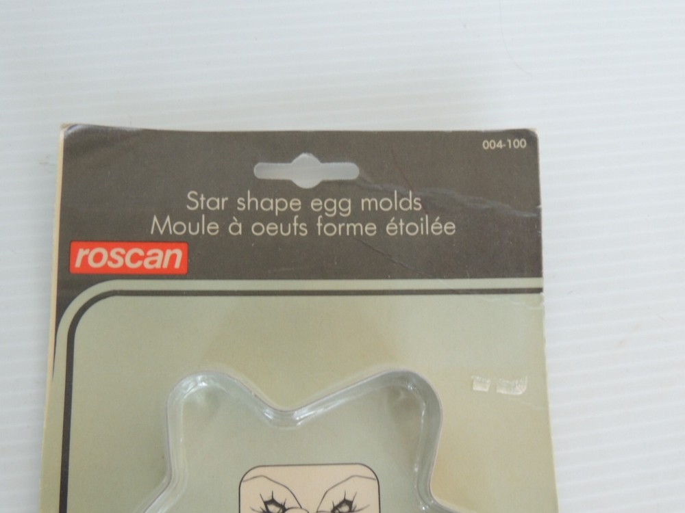 ROSXCSN STAR SHAPE EGG MOLDS 004-100