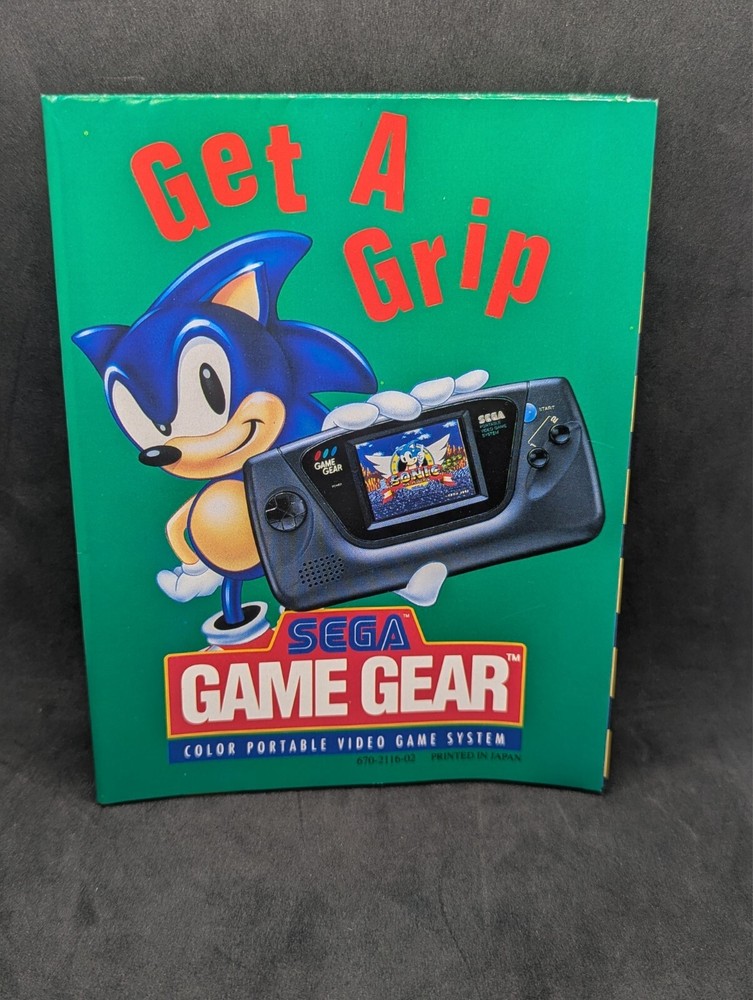 Sega Game Gear Get a Grip Poster